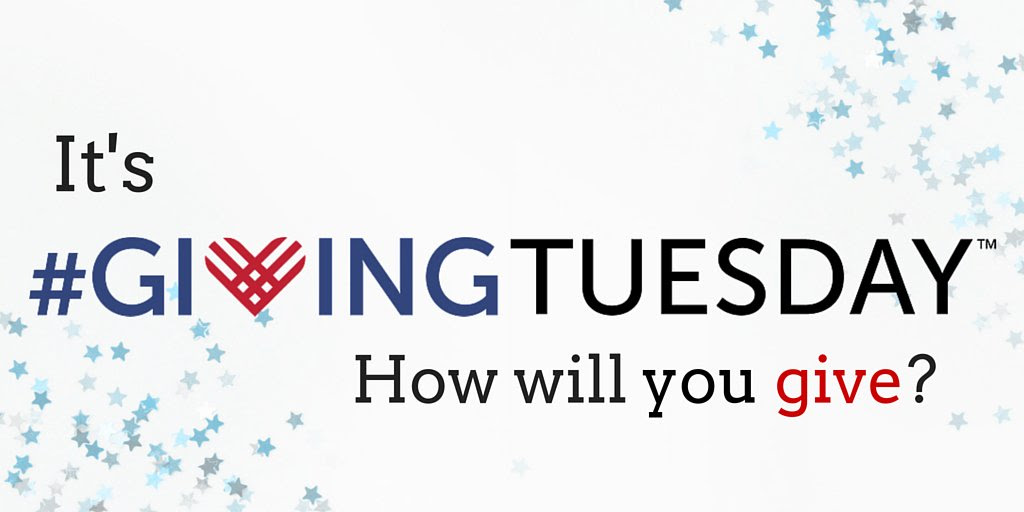 It's #Giving Tuesday. How will you give?
