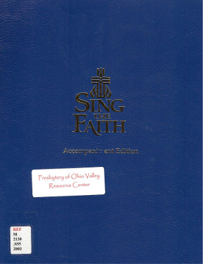 Sing The Faith: Accompaniment Edition