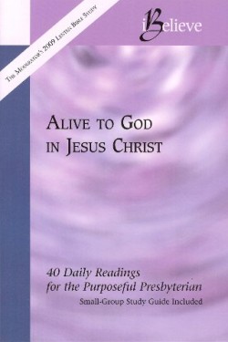 Alive To God In Jesus